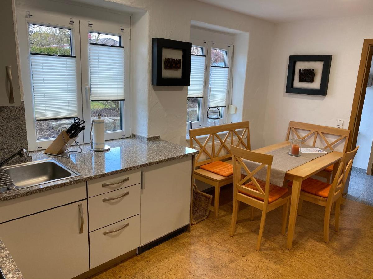 Ferienwohnung Messmer Mit Terrasse Heiligenborn Kültér fotó