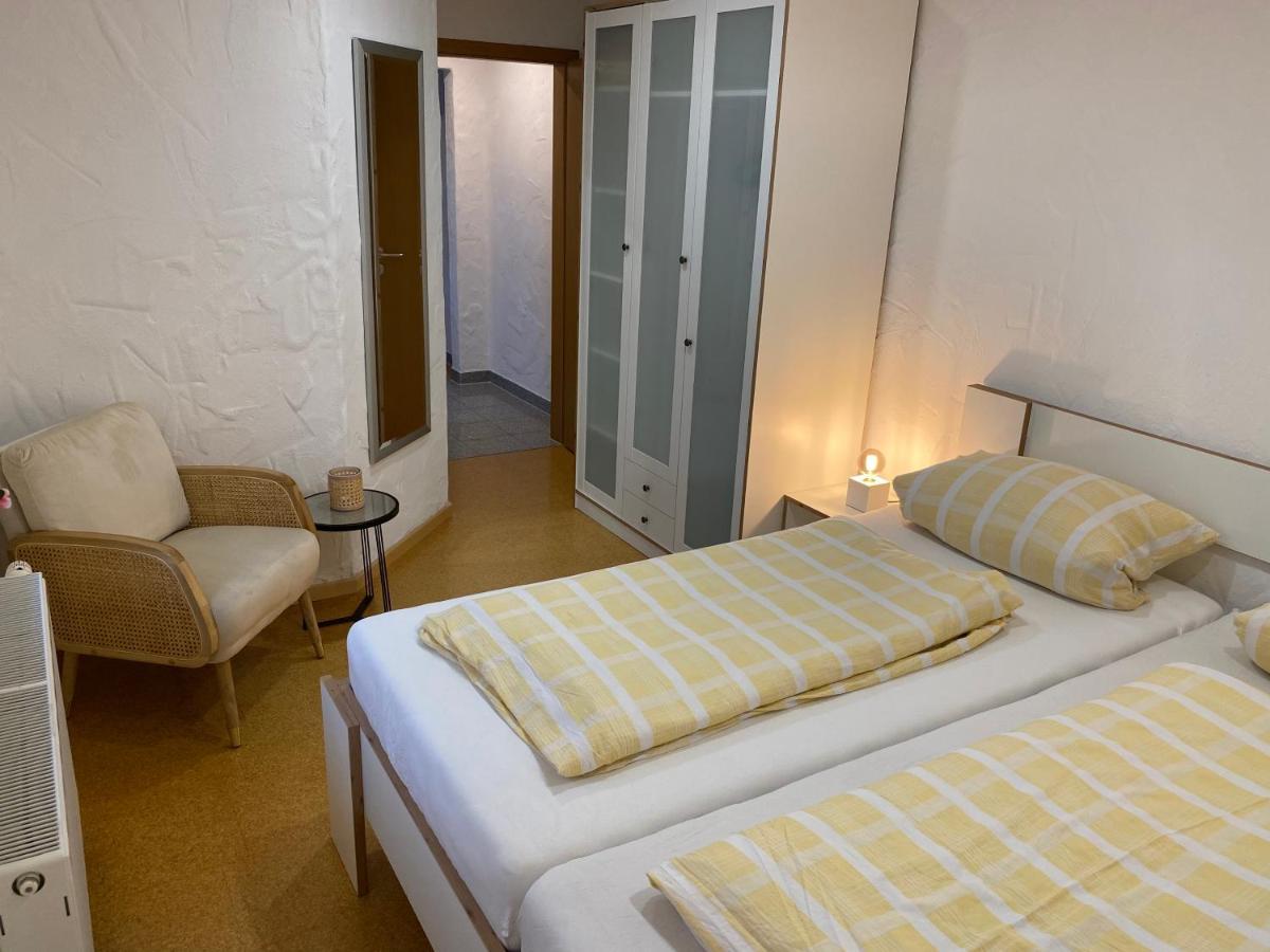 Ferienwohnung Messmer Mit Terrasse Heiligenborn Kültér fotó