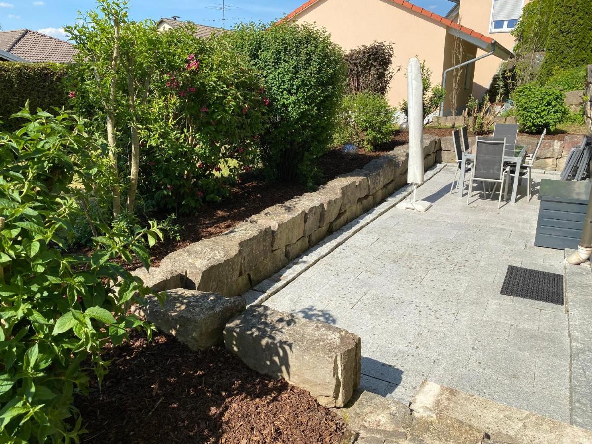 Ferienwohnung Messmer Mit Terrasse Heiligenborn Kültér fotó